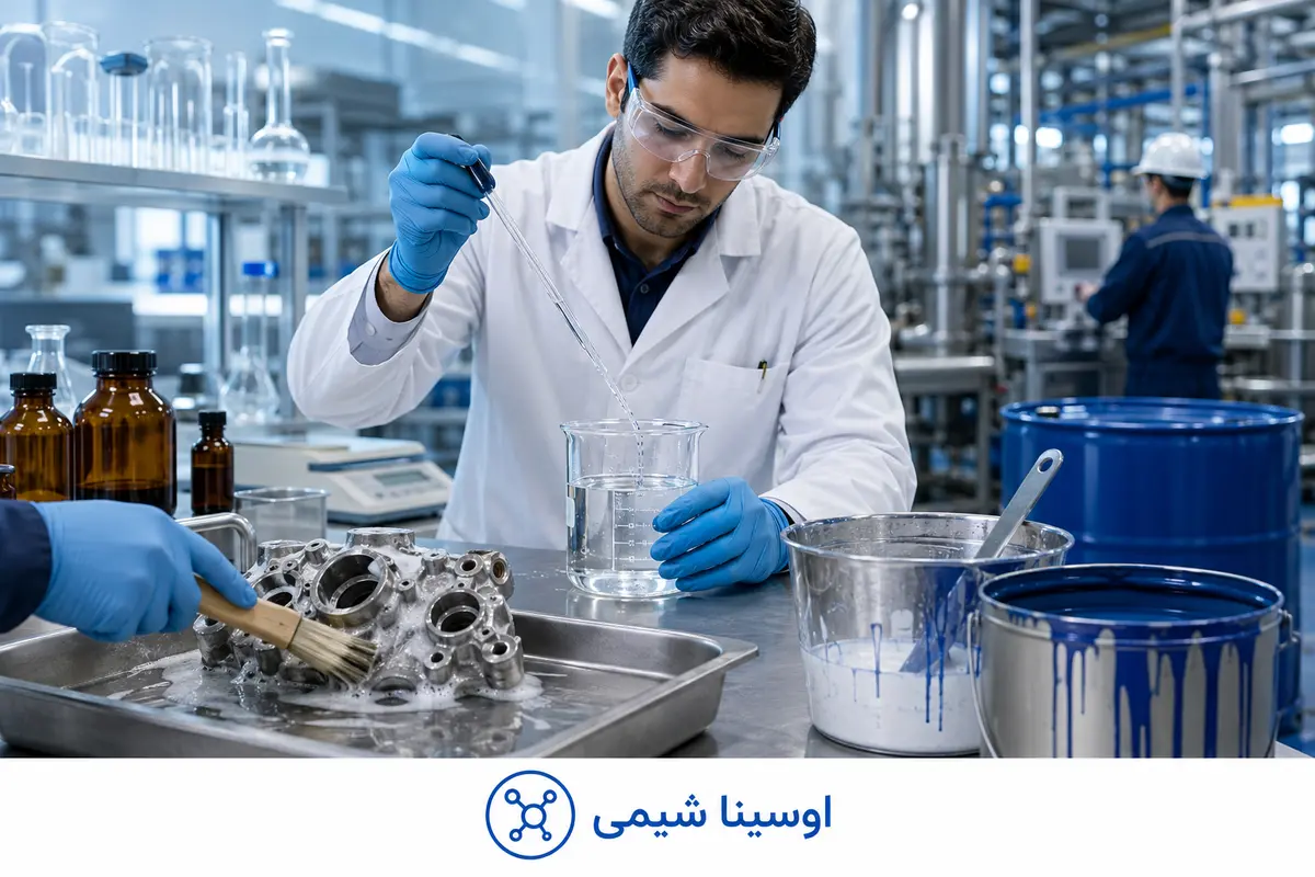 خرید حلالها و الکلهای شیمیایی